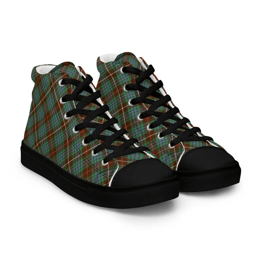 Fraser Hunting Tartan Men's High Top Shoes product image (1)