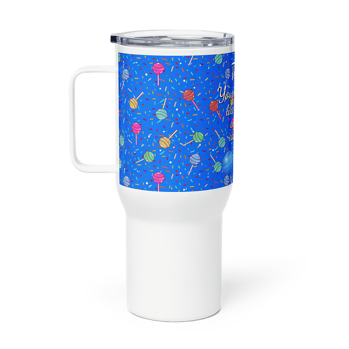 teacher candy Teacher's Delight Travel Mug gift for amazing teachers product image (1)