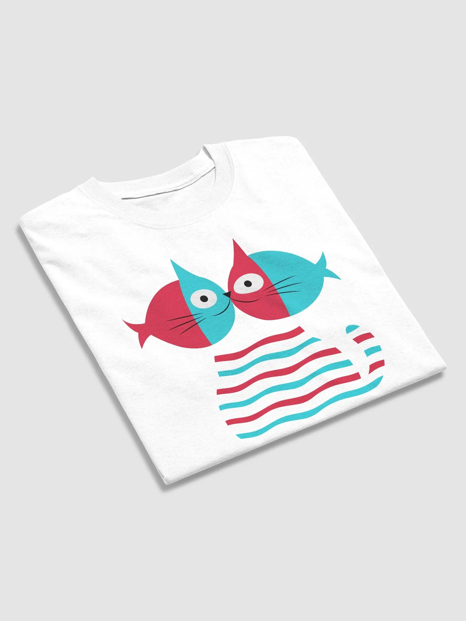 Pisces Heavyweight Unisex T-Shirt product image (2)