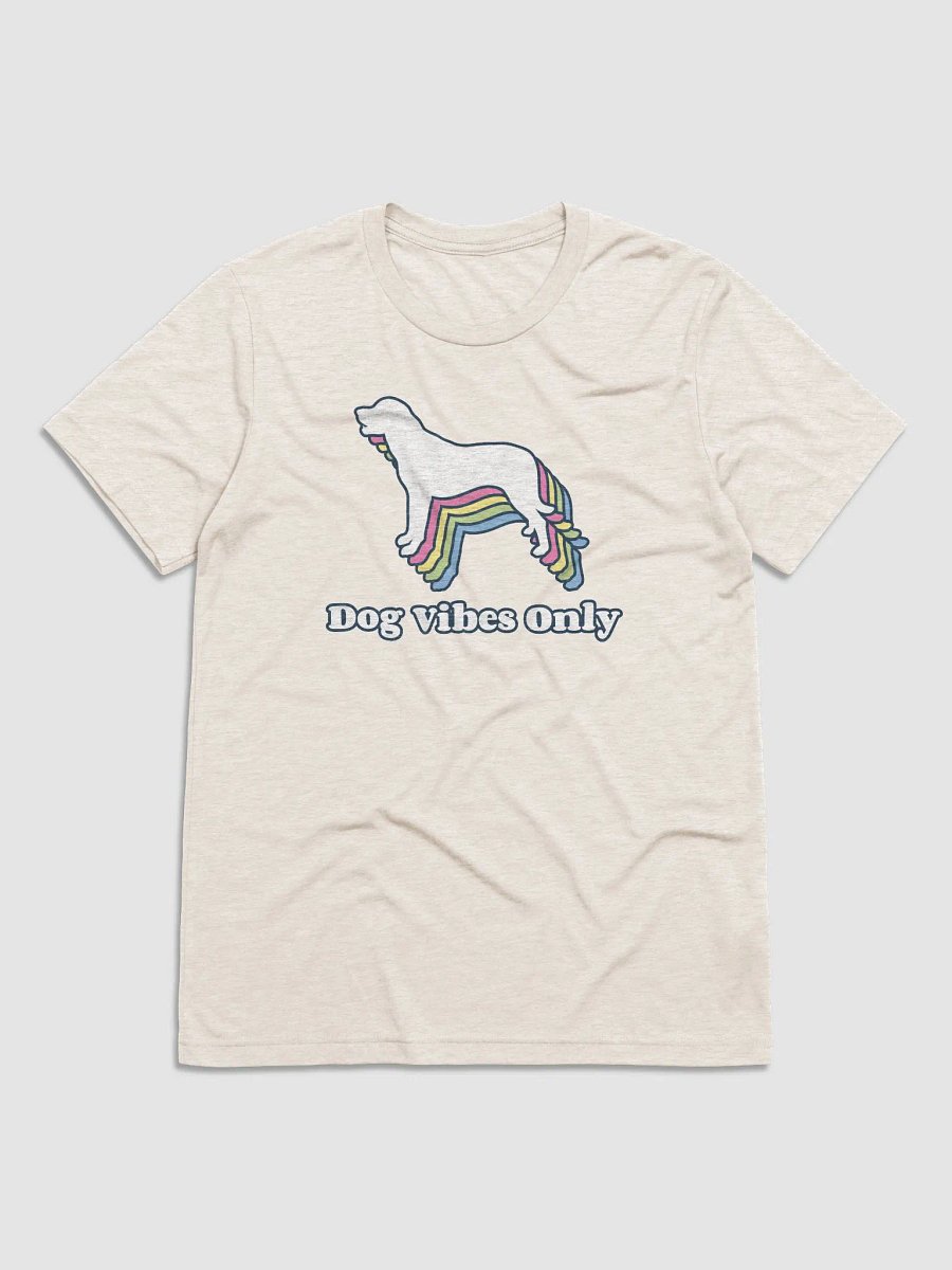 Dog Vibes Only (Rainbow) // Unisex Triblend product image (3)
