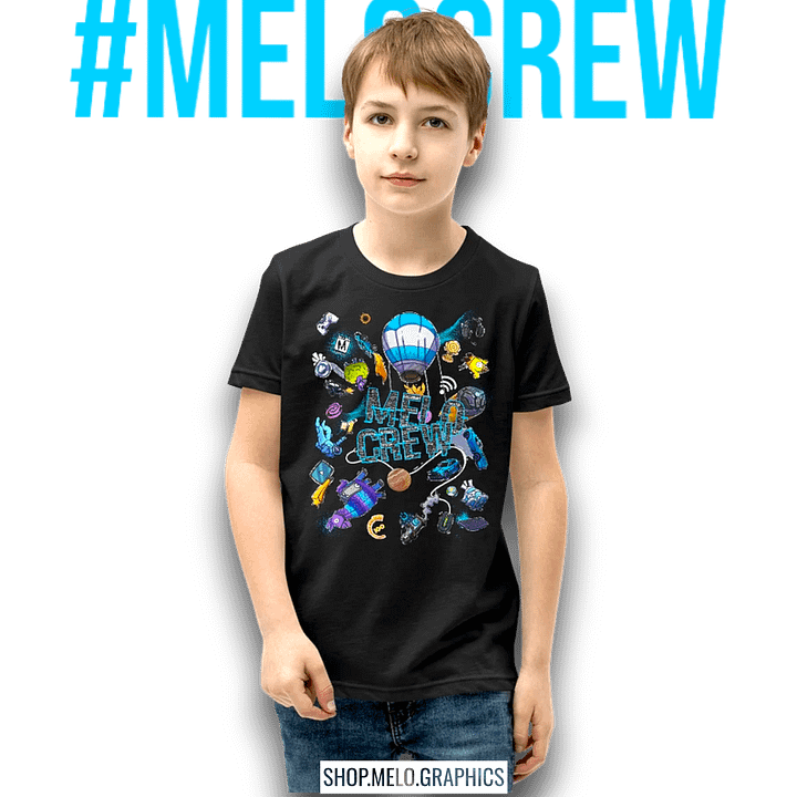 #MELOtober 2024 Personalized MELO CREW Chaos - Kids T-Shirt | #MadeByMELO product image (1)