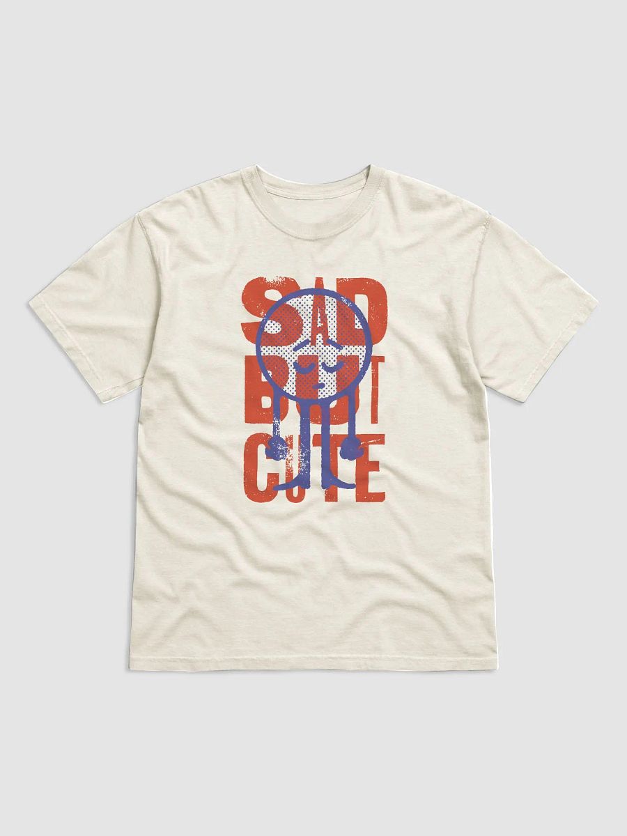 Sad but Cute (Sad but True) | Funny Pun Irony Retro-Style Hipster T-Shirt of a Sad Mascot product image (16)