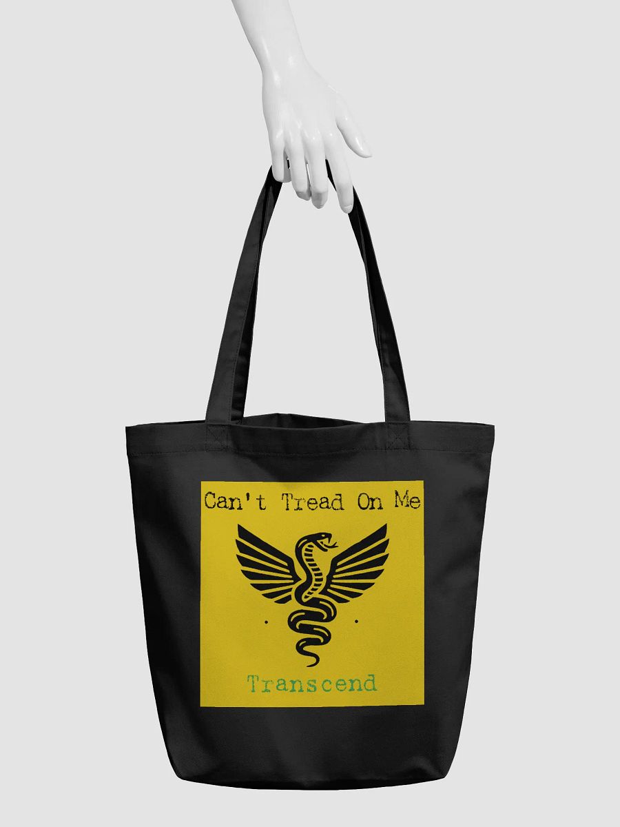 Can't Tread On Me Transcend (Black on Gold) Tote product image (3)