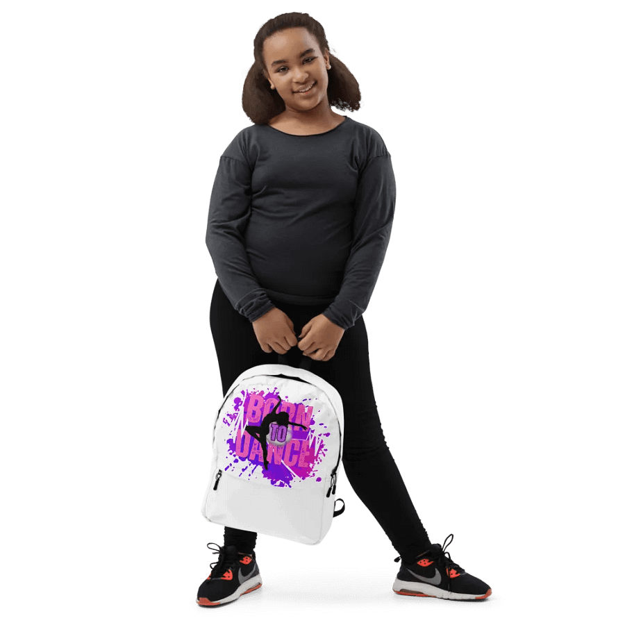 Born to Dance Her Silhouette Full Print Backpack product image (7)