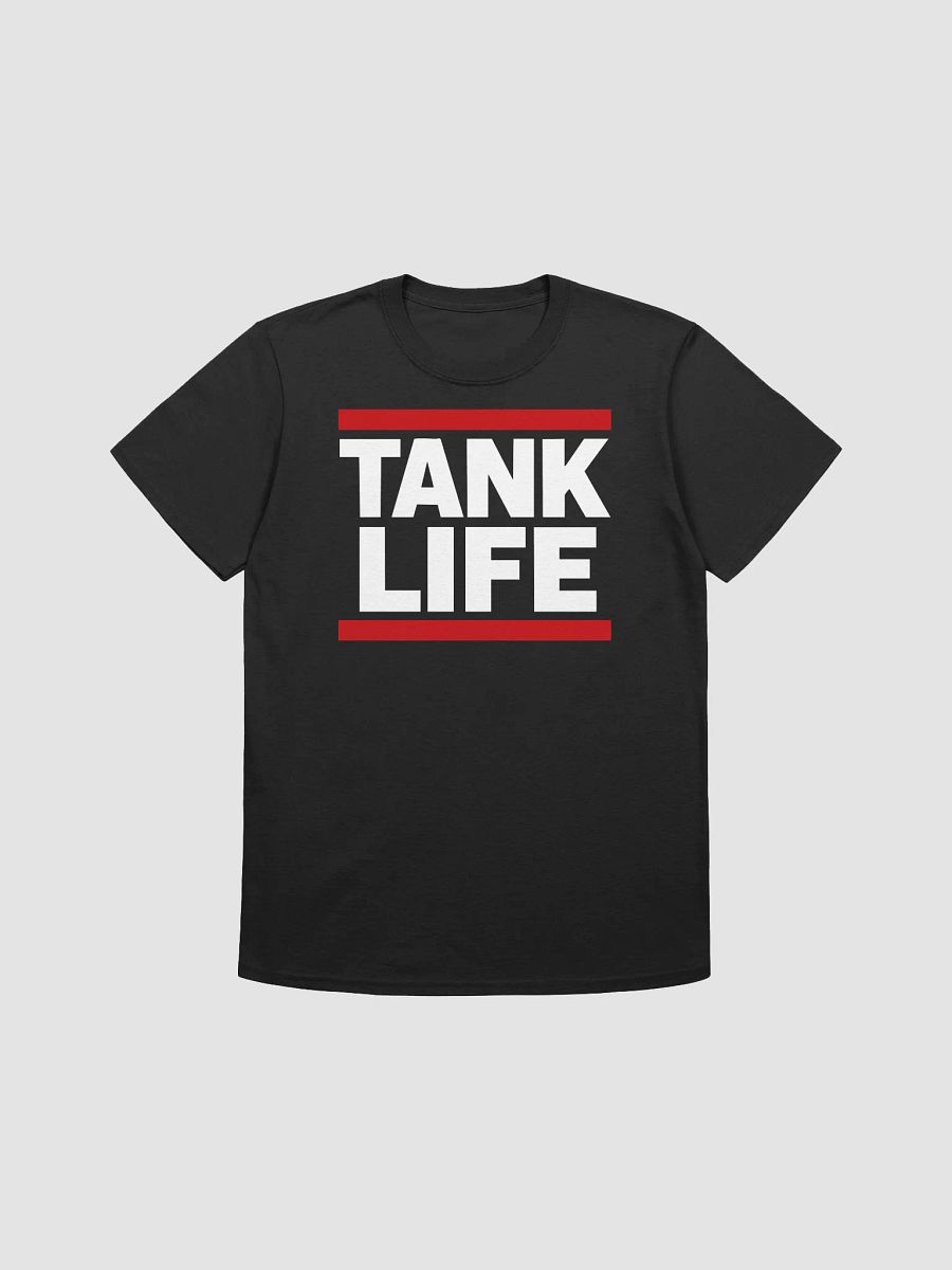 TANK LIFE Bold Tee with White Lettering product image (1)