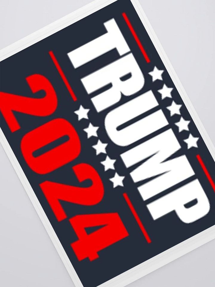 Patriotic Trump 2024 Sticker Sheet product image (1)