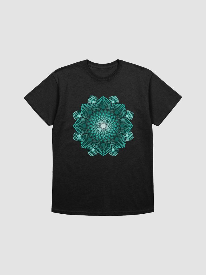 Turquoise Dot Mandala T-Shirt product image (1)