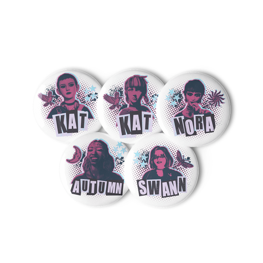 Lost Records: Bloom and Rage Pin Badges (Set 3) product image (3)