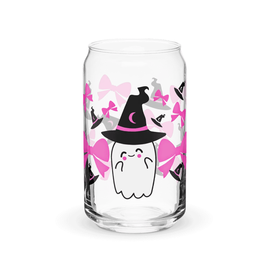 Coquette Spooky Ghost Glass Tumbler product image (2)