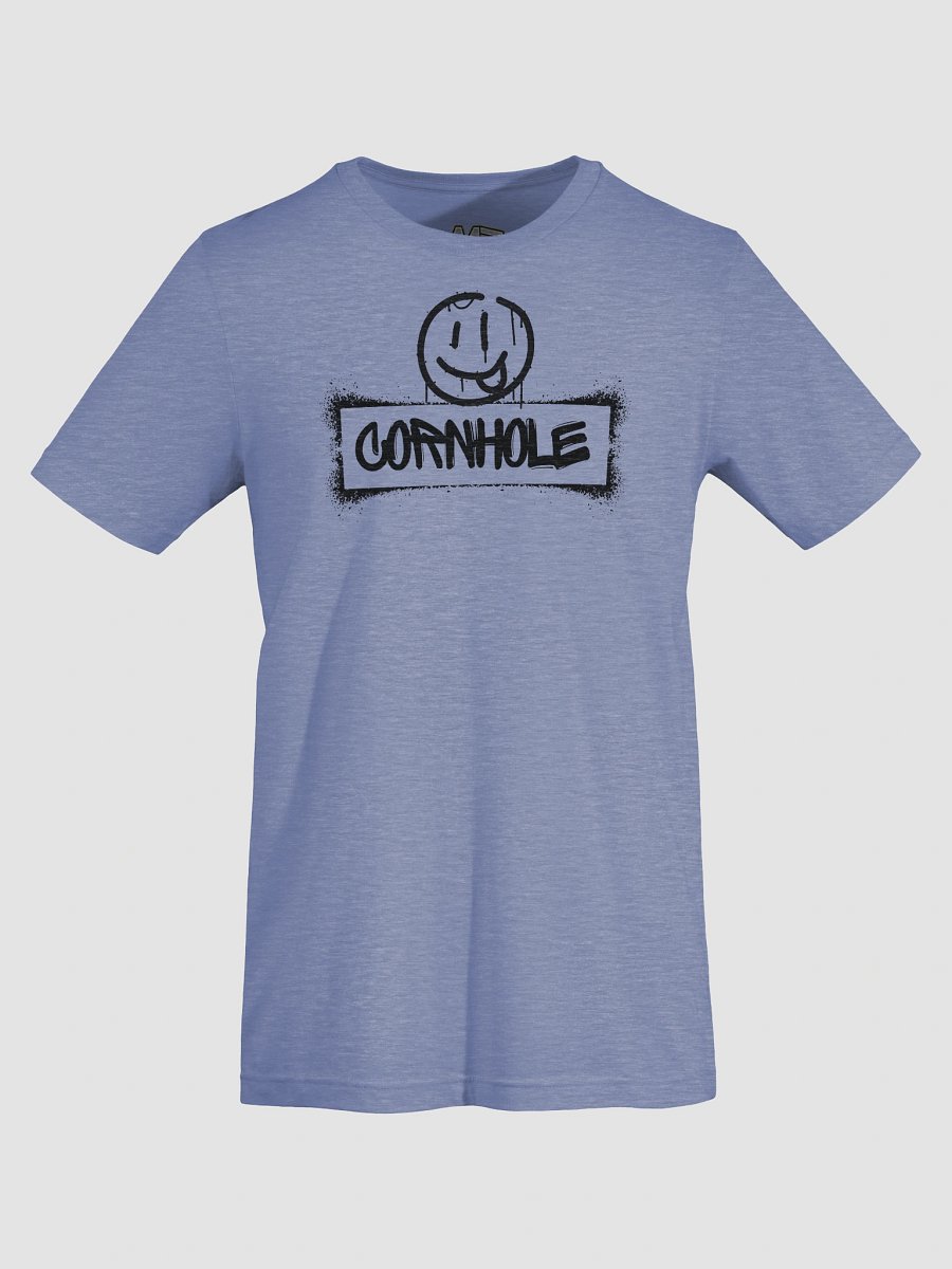 Bella+Canvas Smiley Cornhole Supersoft T-Shirt product image (77)