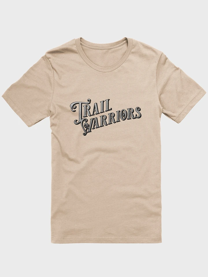 Black w/ Gradient Classic Trail Warriors Emblem T-Shirt product image (8)