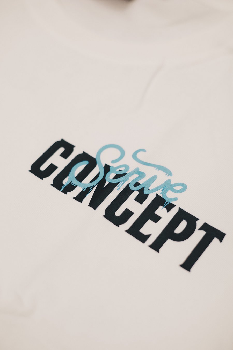 White Serve Concept t-shirt product image (1)