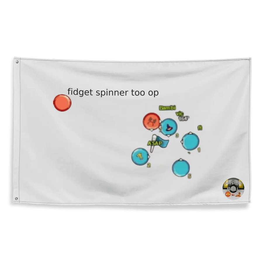 Fidget Spinner Too Op Hyperball Flag product image (2)