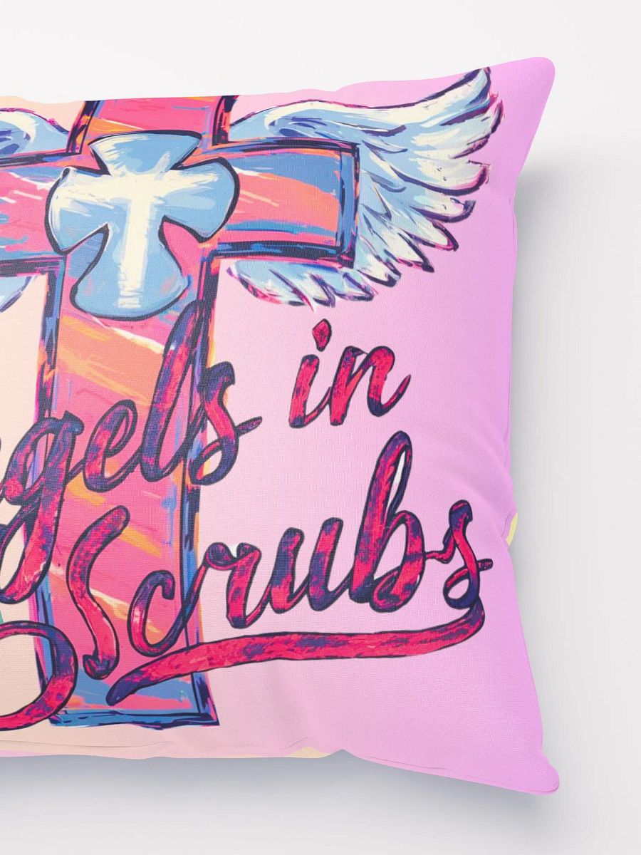Angels In Scrubs Nurse Pillow product image (3)