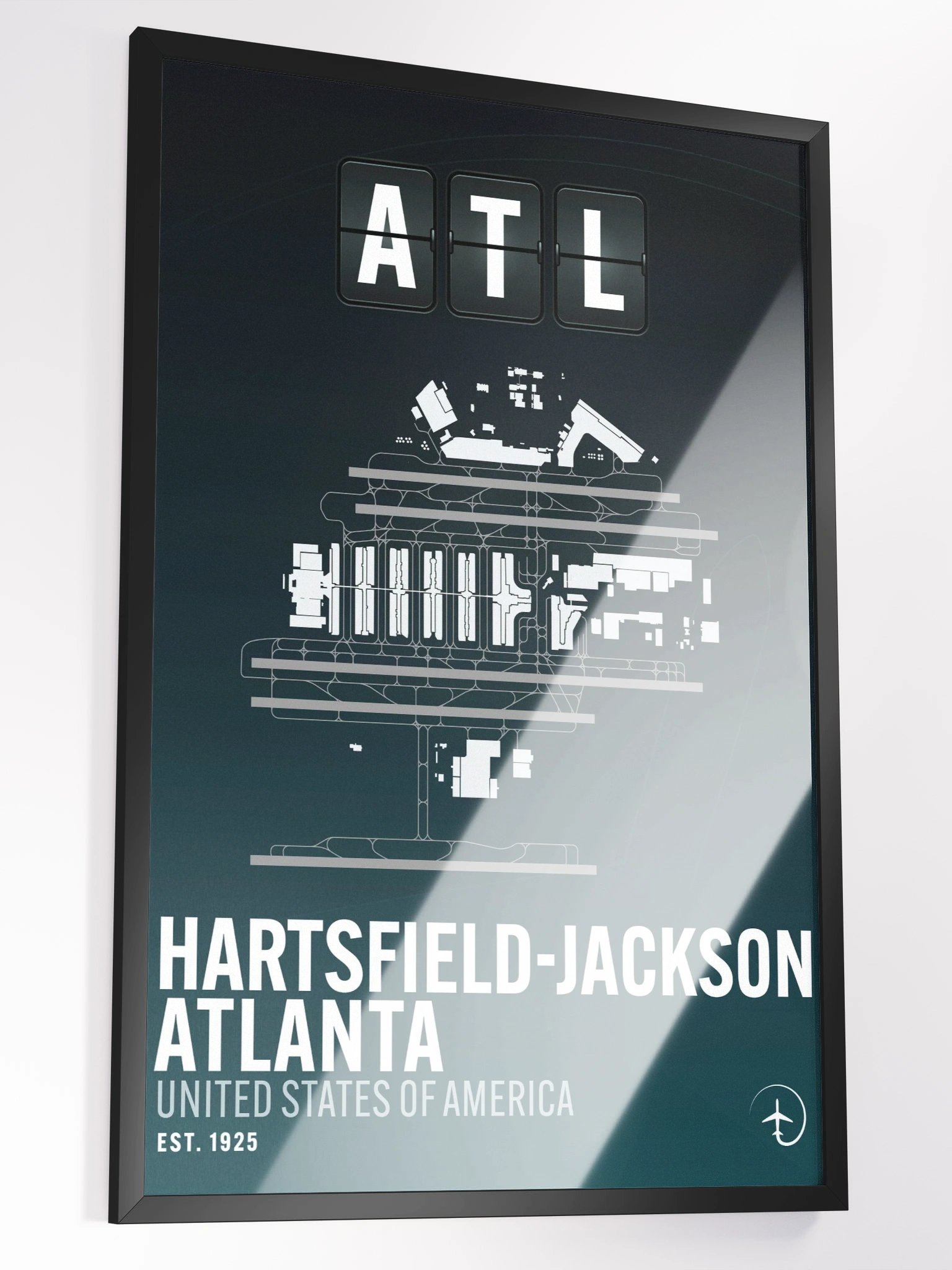 Atlanta ATL Poster (Framed) product image (2)