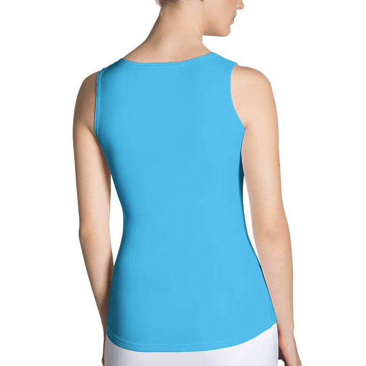 #CatMom Ladies Tank Top [blue] product image (2)