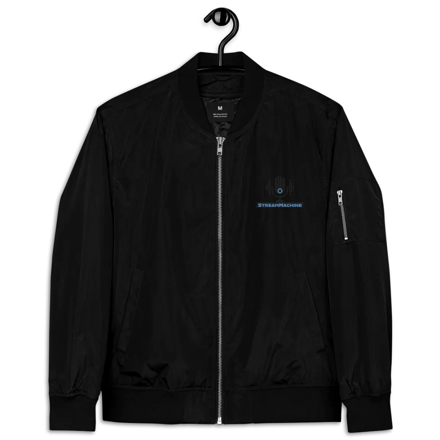 StreamMachine Premium Bomber Jacket product image (4)