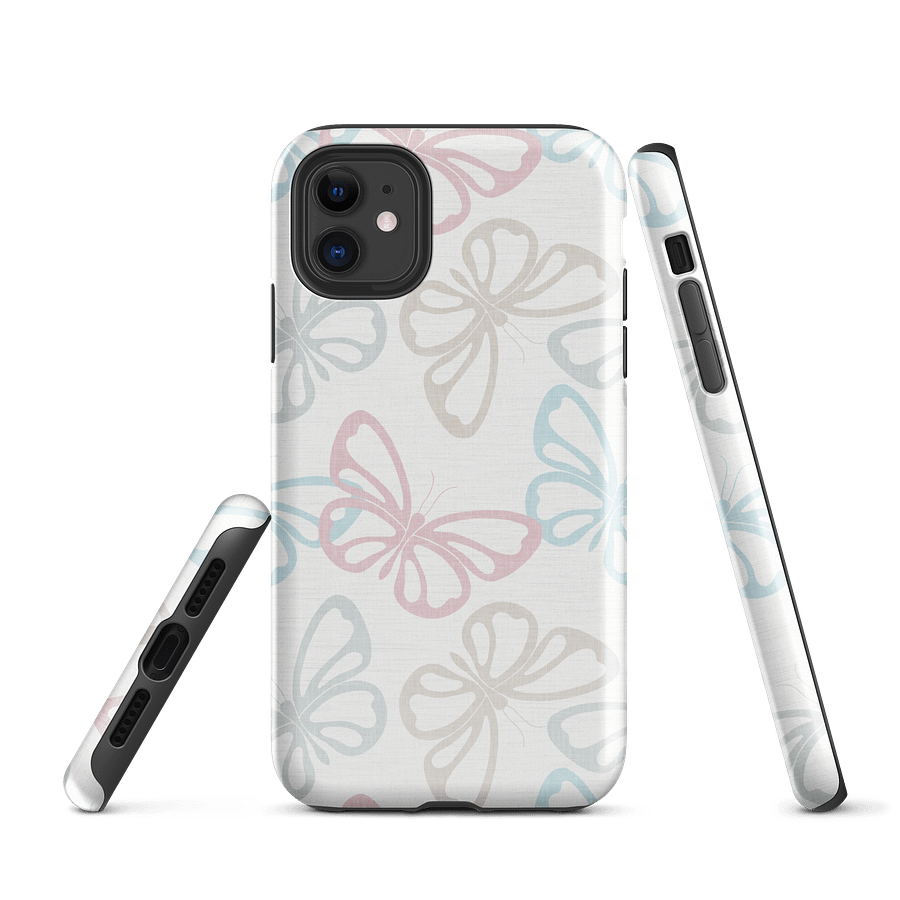 Scattered Butterflies Tough Case for iPhone product image (1)