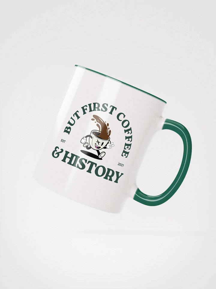 History & Coffee Colorful Ceramic Mug product image (12)