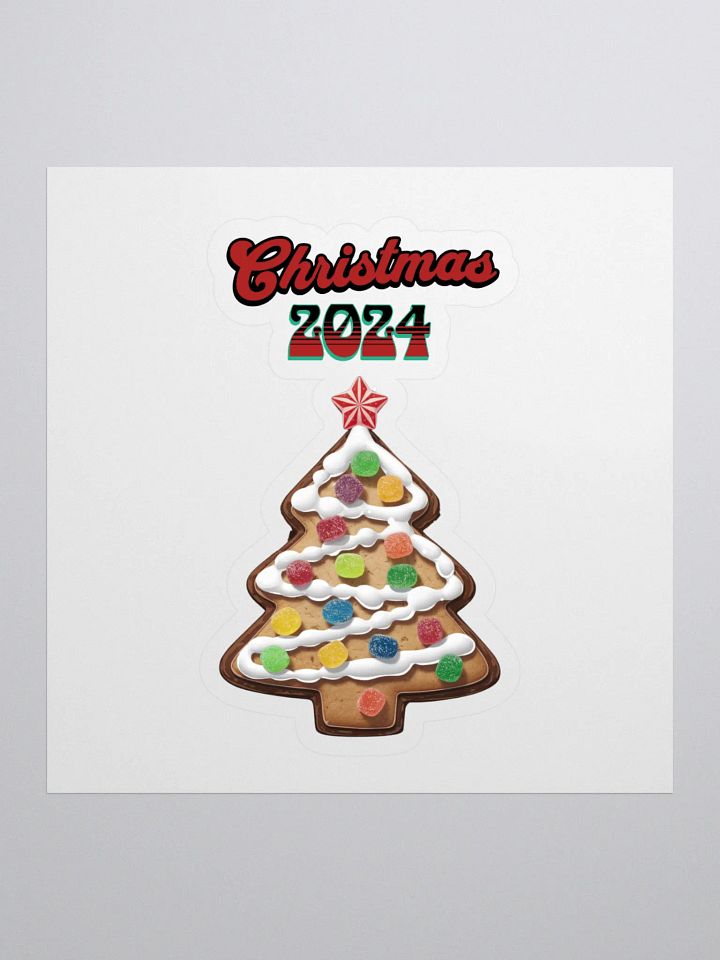 Cookie and Candy Christmas Tree Sticker product image (1)