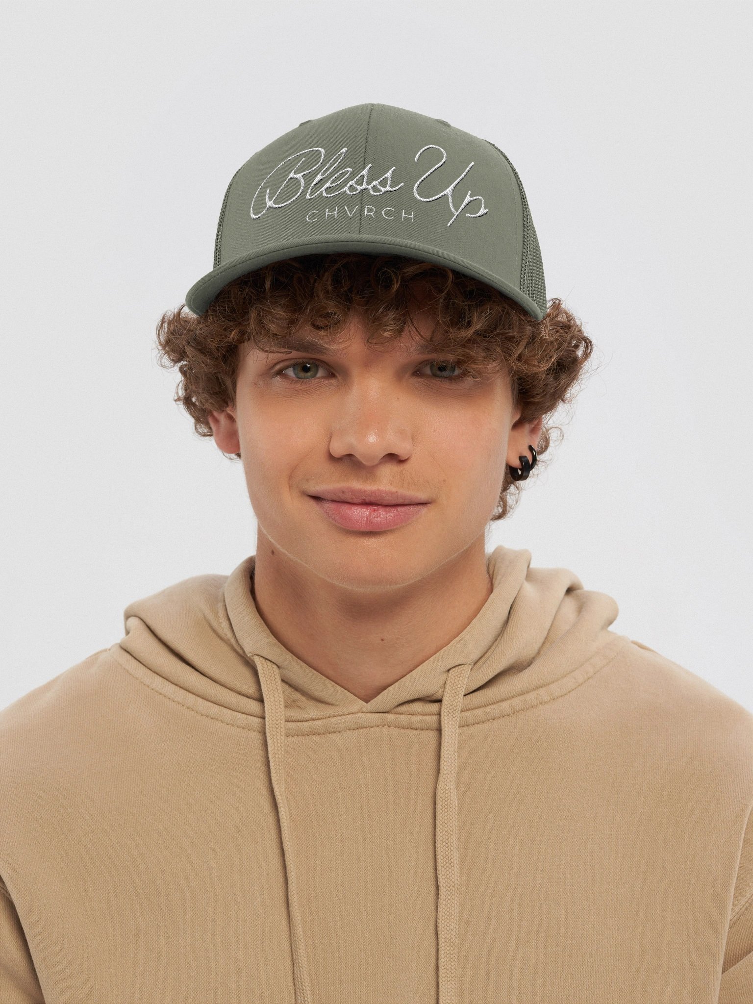 Bless Up Trucker Hat product image (5)