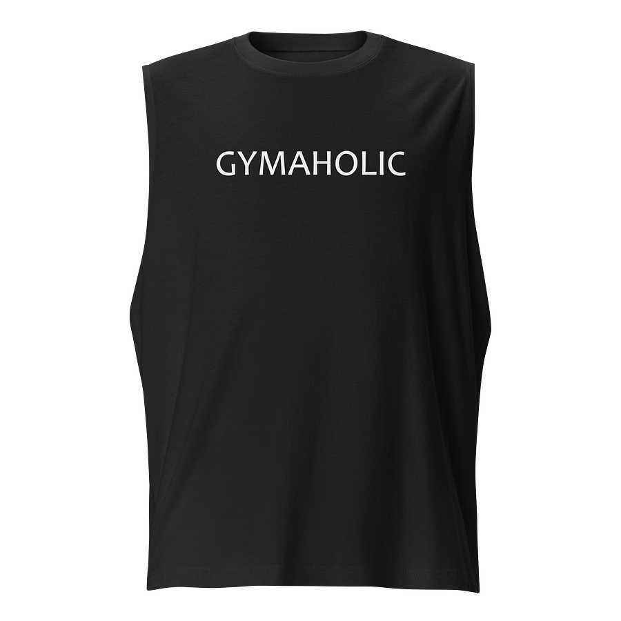 Gymaholic, funny gym Men’s muscle tank product image (1)