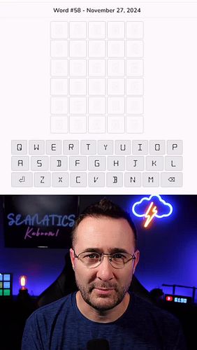 After this stint...I’m definitely the Word Segments goat!

This game is called Word Segments! Its like if Pixletters and Word...