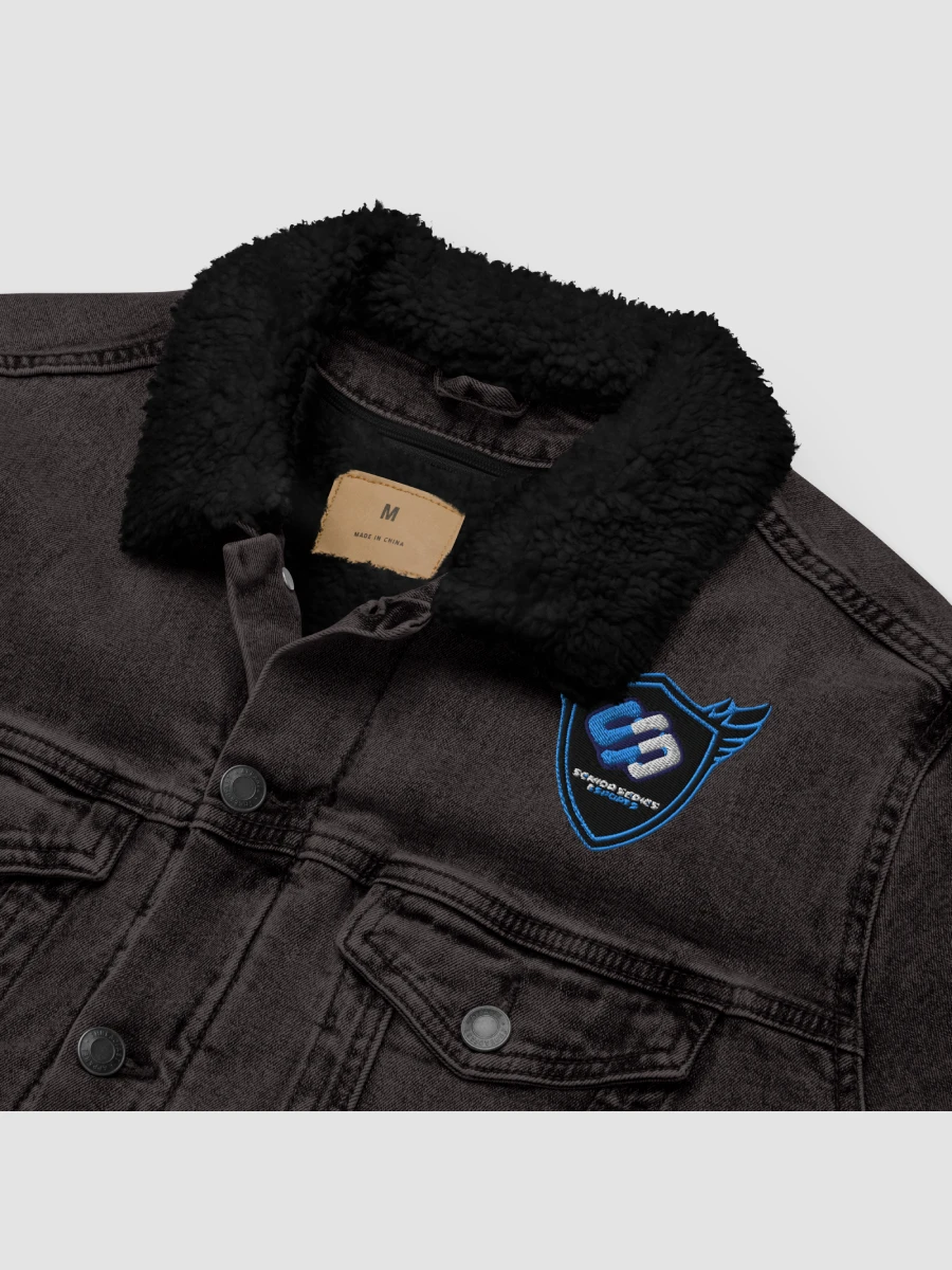 Senior Series Esports Unisex Sherpa Denim Jacket product image (15)