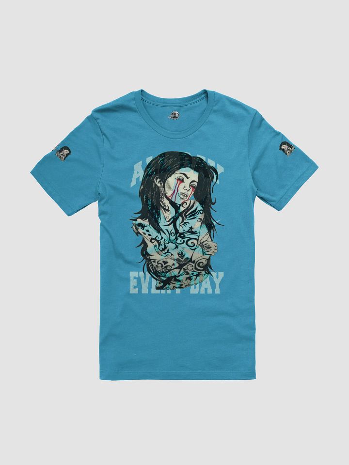 Tattoo Women - Cannabis - AQUA | Bella+Canvas Supersoft T-Shirt product image (2)