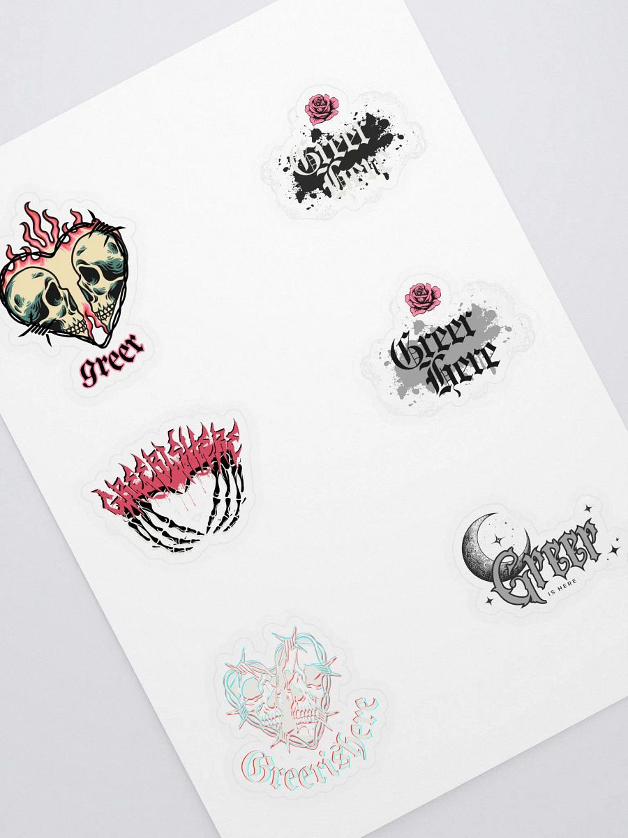 moody.. Sticker Sheet product image (1)