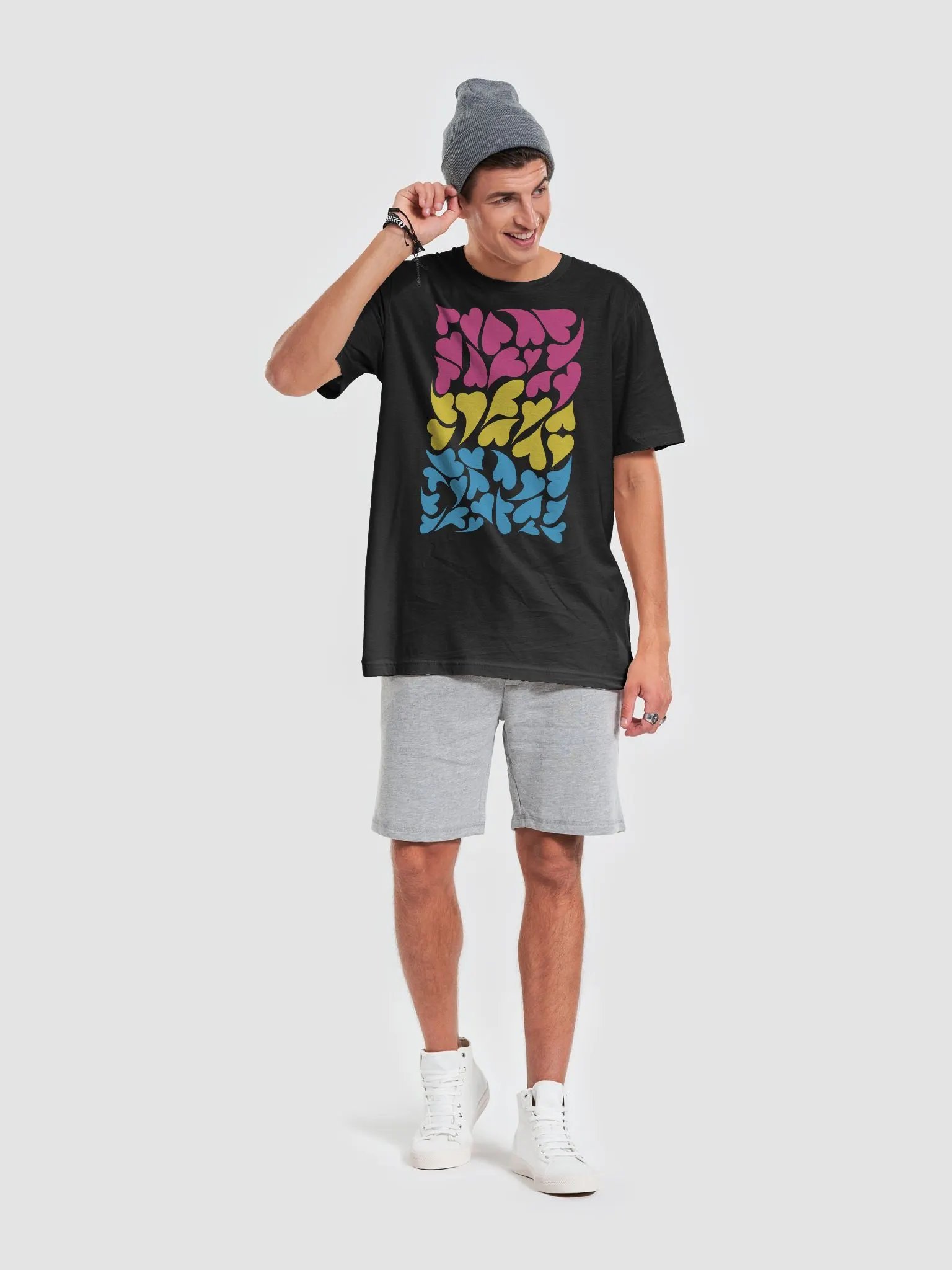Nestled PRIDE Pansexual T-shirt product image (23)
