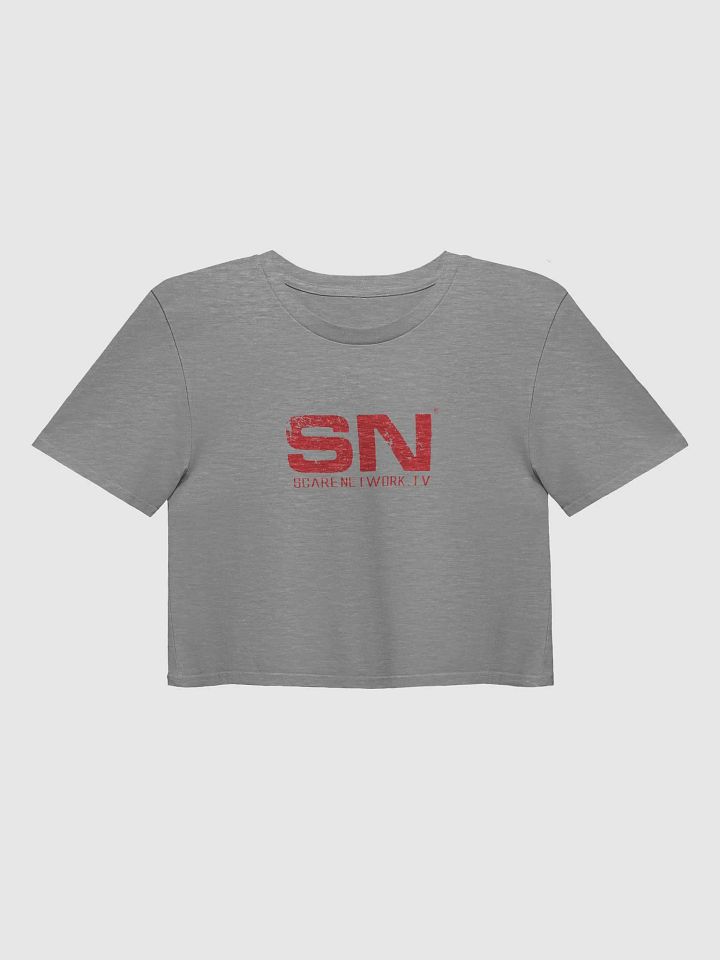Women's Crop Top ScareNetwork Shirt product image (2)