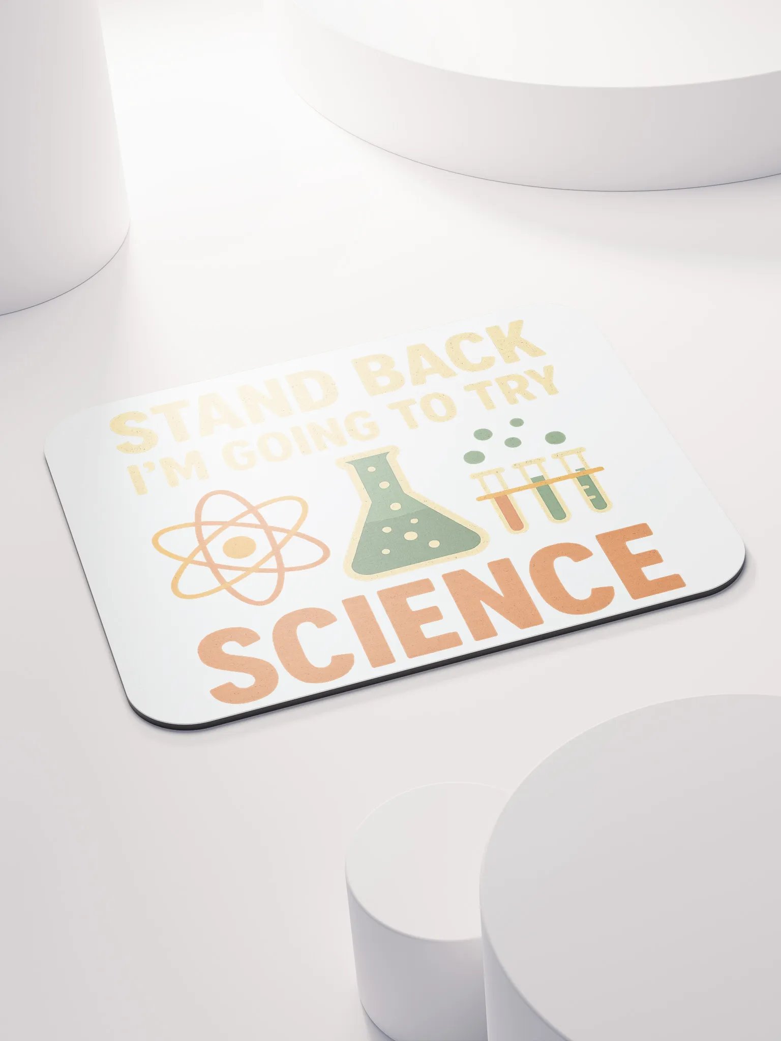 Mouse Pad – Stand Back I’m Going to Try Science product image (4)