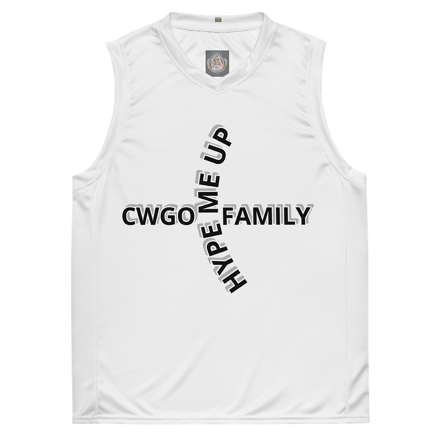 Cyntwhatsgoingon Hype me Up CWGO FamilyCoolMax Recycled Unisex Basketball Jersey product image (2)