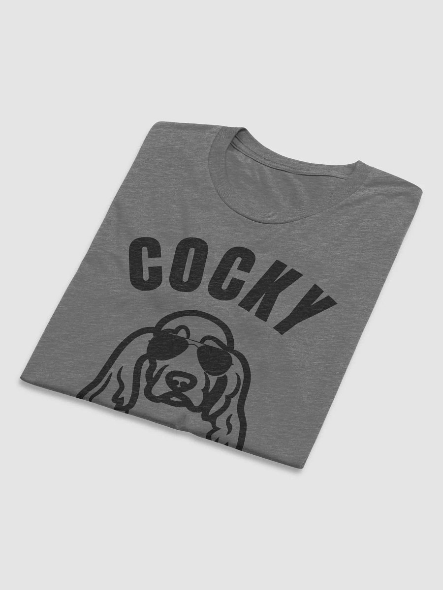 Cocky (Cocker Spaniel tee) // Unisex Triblend product image (4)