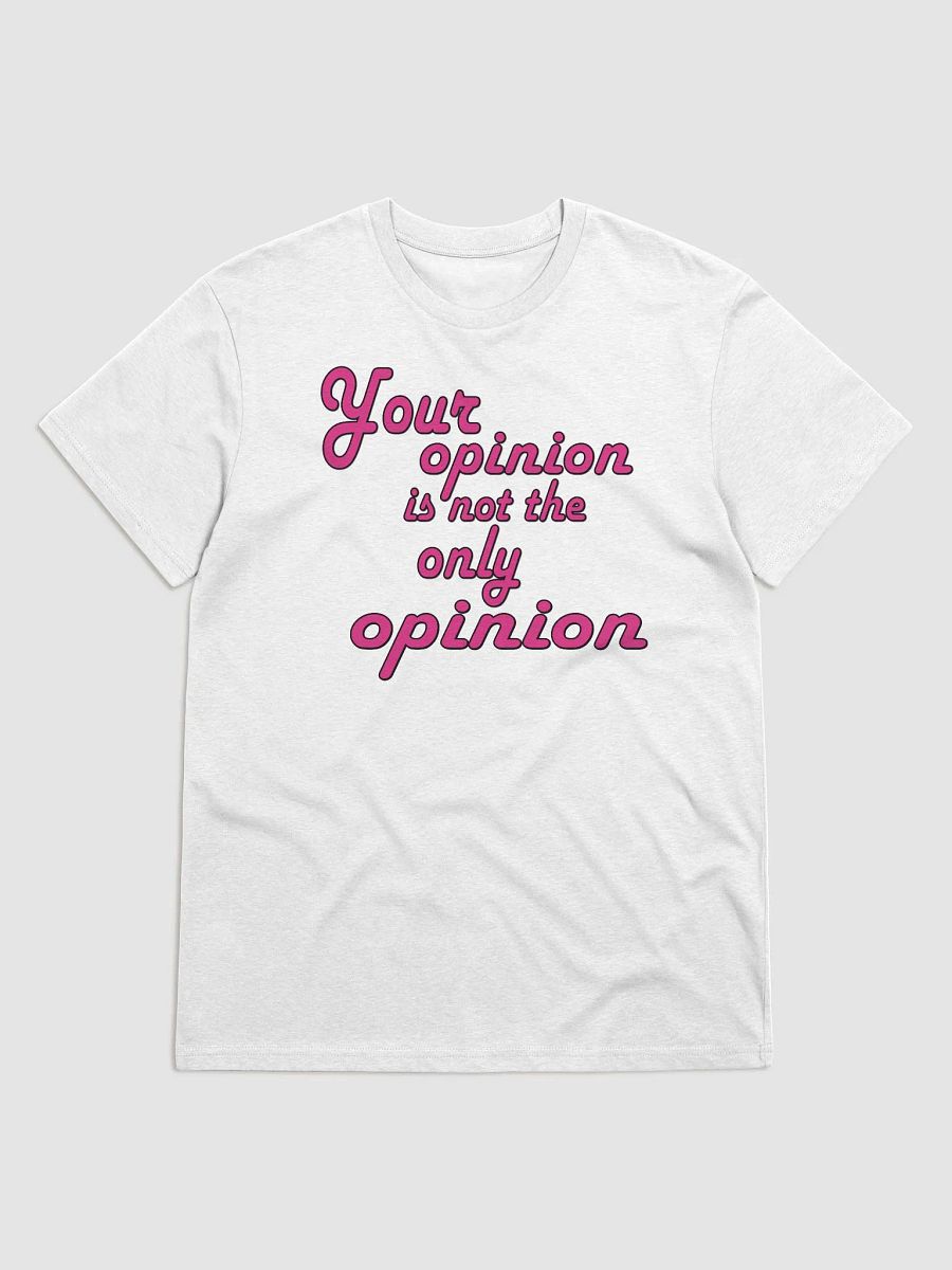 Your Opinion... Stanley/Stella Organic Cotton T-Shirt product image (1)