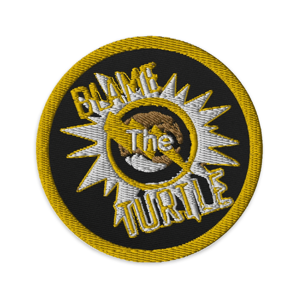 Blame The Turtle! Patch product image (1)
