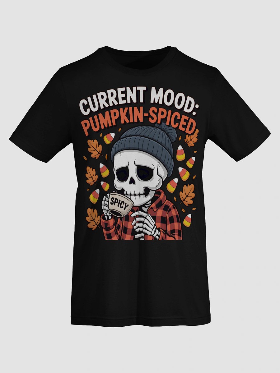 Pumpkin-Spiced Skeleton Tee product image (68)