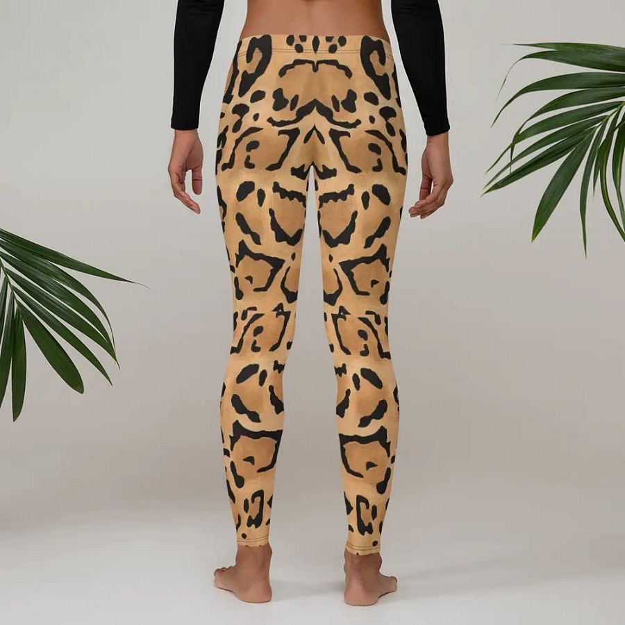 Vibrant Leopard Stripe All-Over Leggings product image (4)