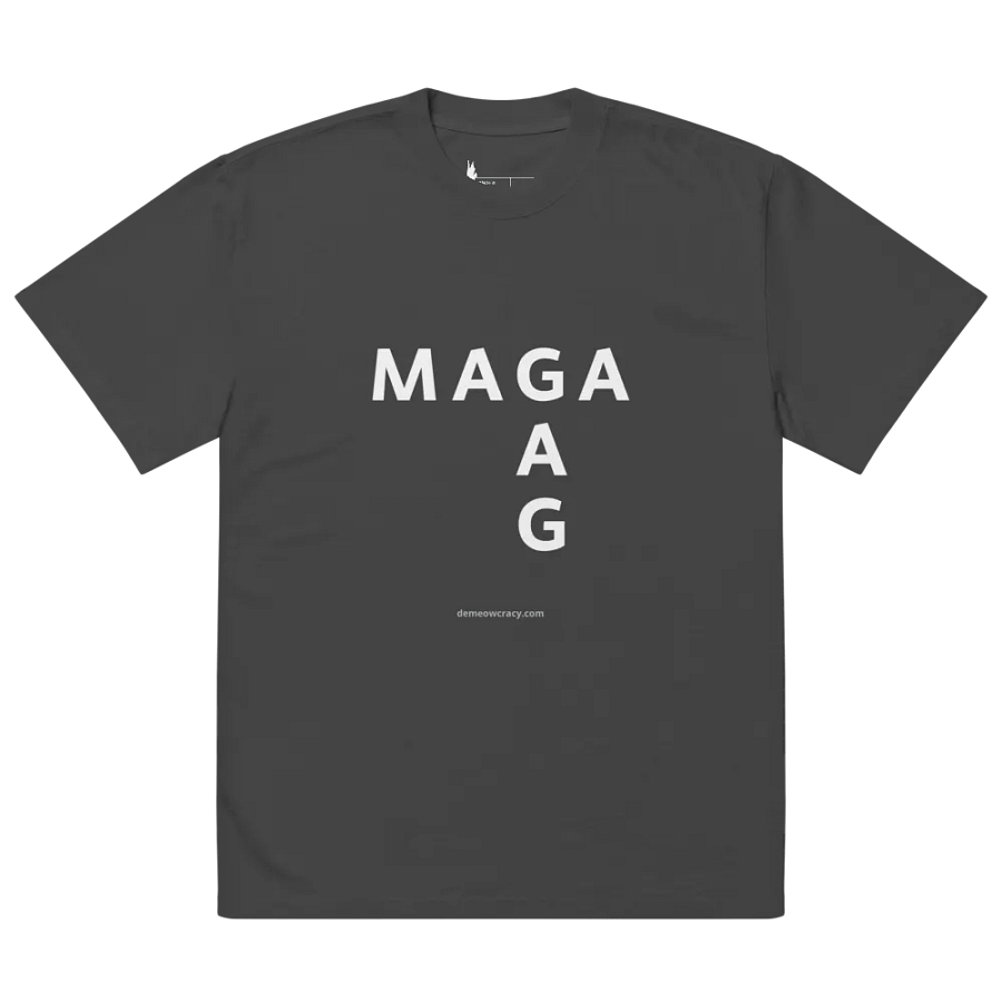 MAGA GAG Oversized Faded Tee product image (7)