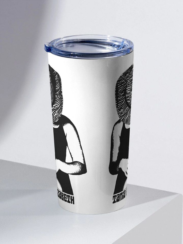 20oz Stainless Tumbler with Tania Elizabeth Scroll Logo product image (1)