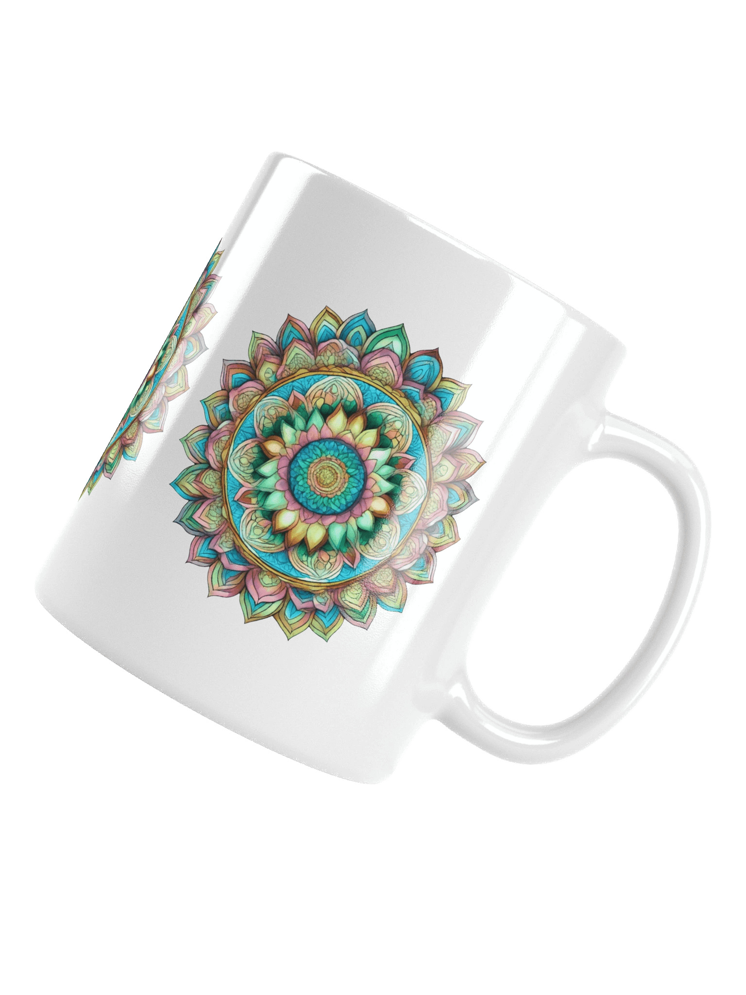 Autumn Bloom Mandala - Mug product image (6)