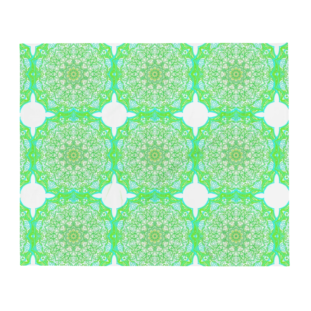 Mystic Garden Throw Blanket product image (4)