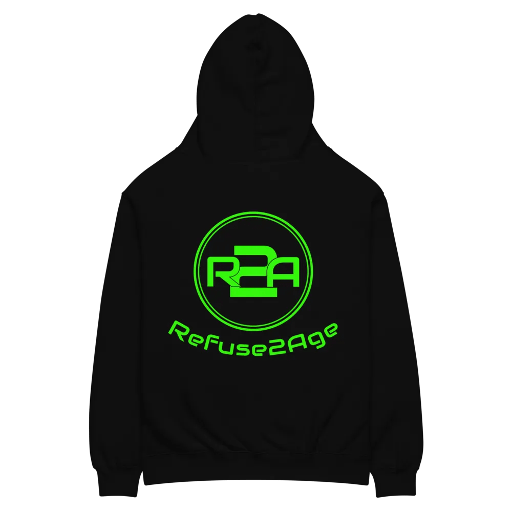 Refuse2Age Basic Hoodie Front and Back product image (4)