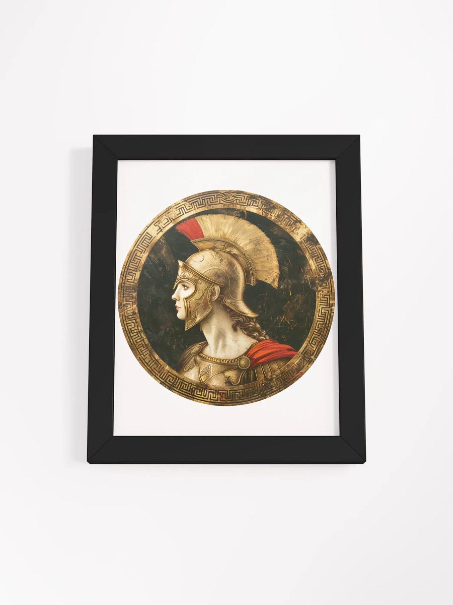 Athena - The Goddess of War and Wisdom Framed High-Quality Matte Poster product image (2)
