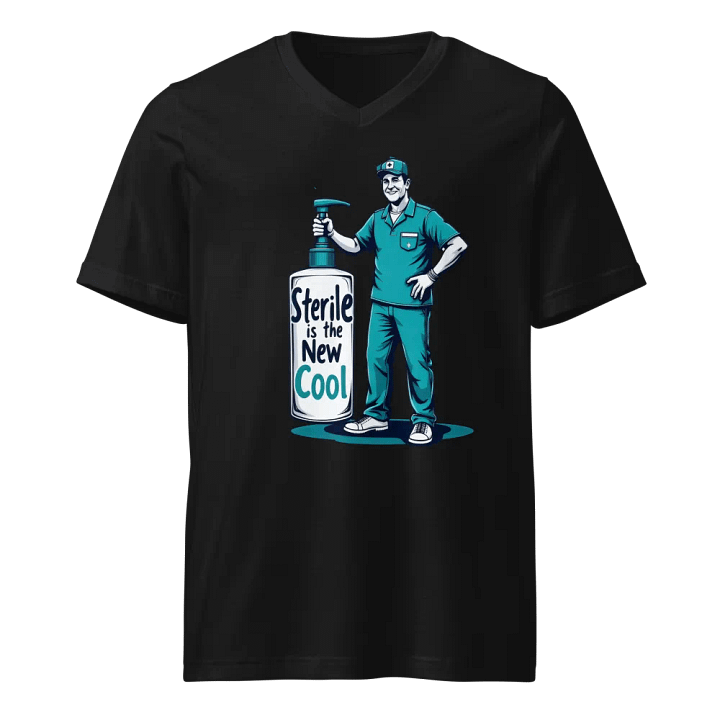 Sterile is the New Cool V-Neck Tee product image (1)