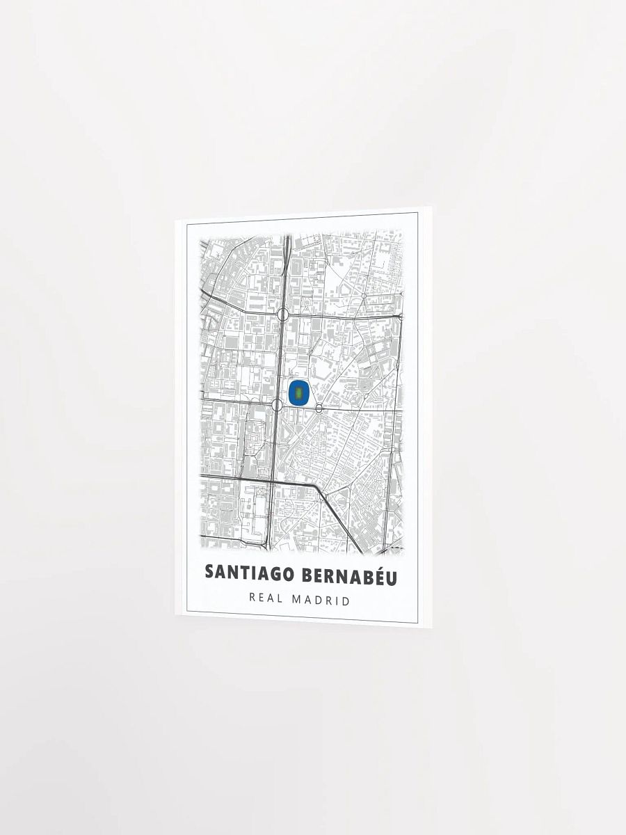 Santiago Bernabéu Map - Real Madrid product image (3)