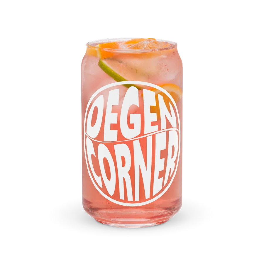 Degen Corner - Soda Glass (light logo) product image (7)