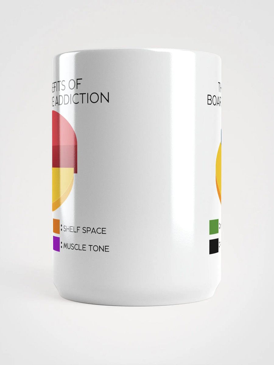 Rainbow Pie Chart Board Game Addiction Mug product image (7)