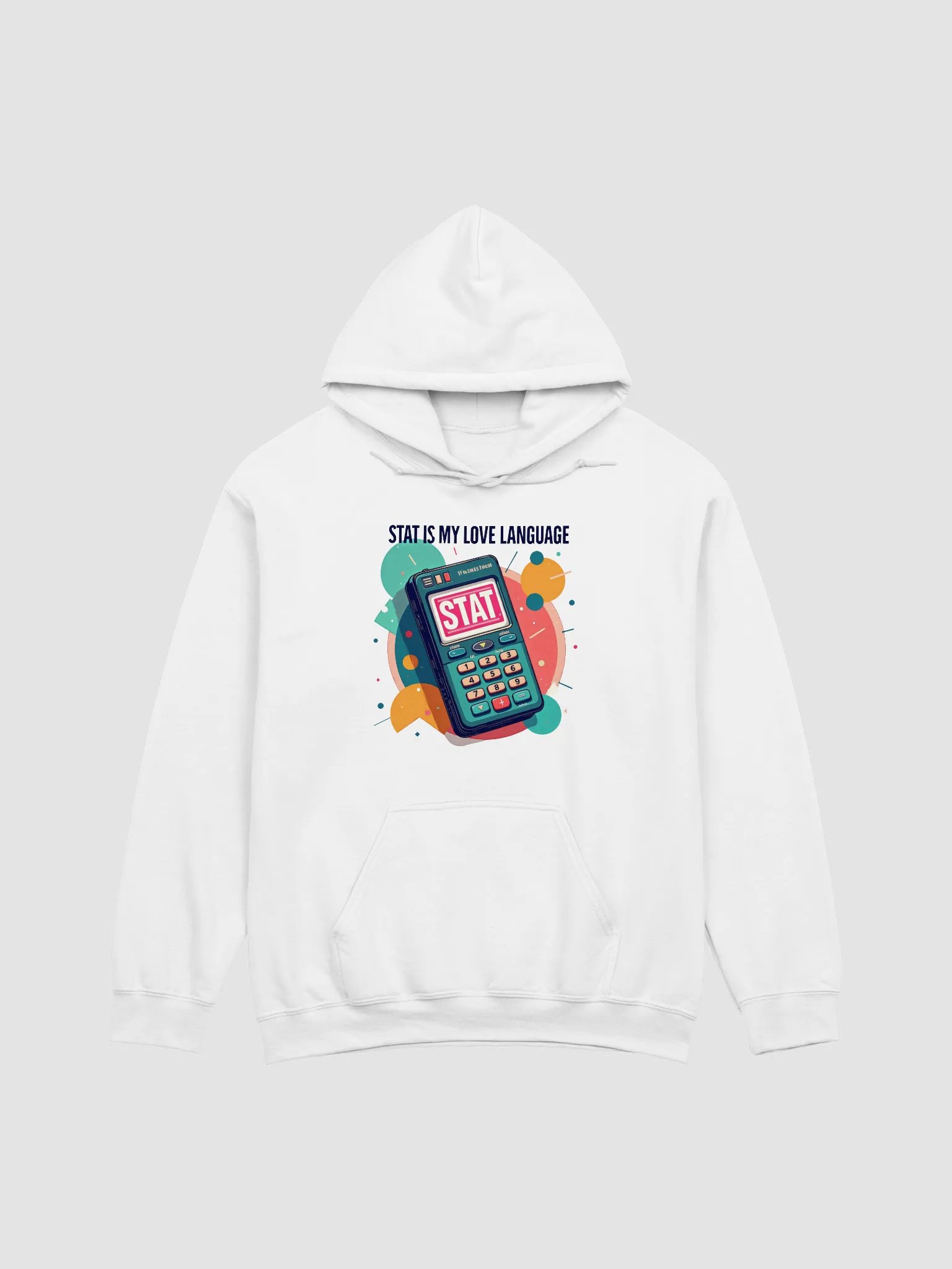 STAT Love Retro Calculator Hoodie product image (1)